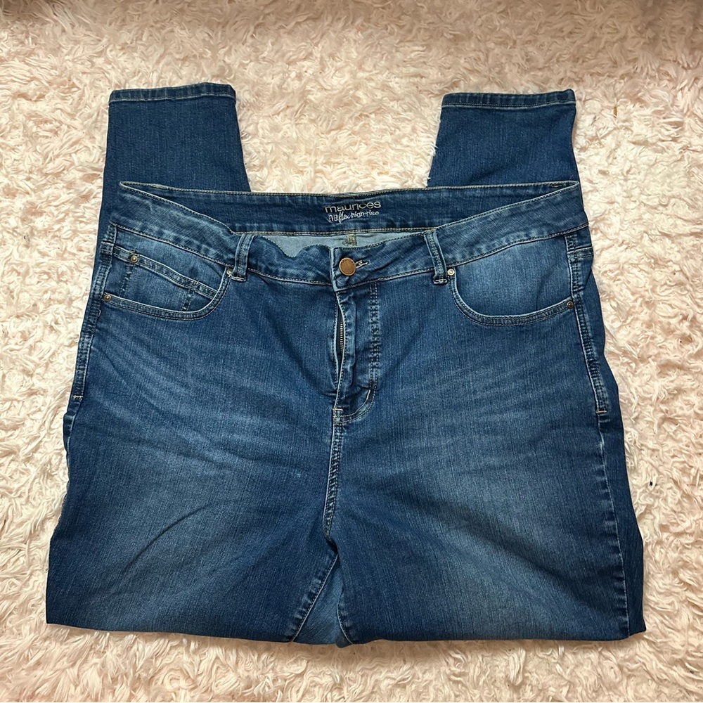 Maurices High Waist Skinny Jeans